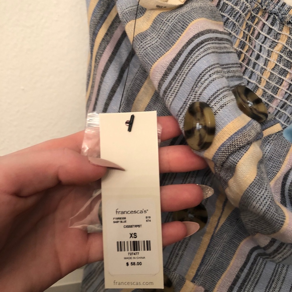 NWT FRANCESCAS XS JUMPSUIT - Picture 6 of 6